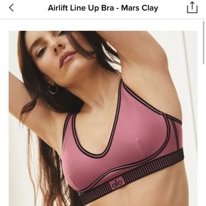 Alo Airlift line up bra - Mars clay